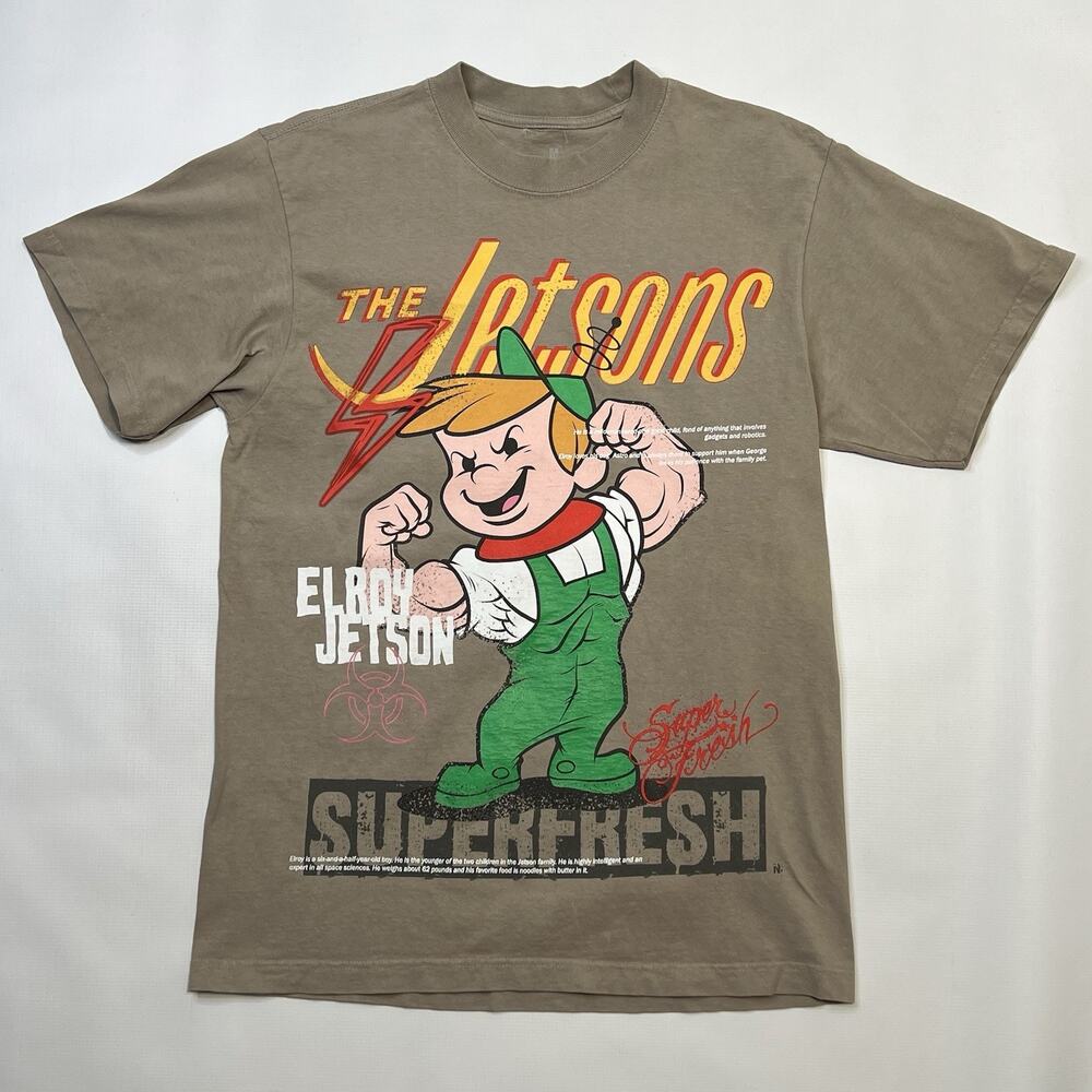 Superfresh Limited Edition Elroy Jetson Bodybuilder Graphic Tee Size Medium